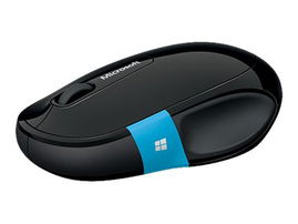 Microsoft Sculpt Comfort Mouse - Ratón - óptico - 3 botones - Bluetooth - negro - para Surface Pro