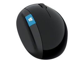 Microsoft esculpe el ratón ergonómico - Ratón - ergonómico - 7 botones - inalámbrico - 2.4 GHz - receptor inalámbrico USB - negro