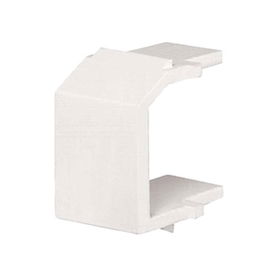 Módulo de tapa ciega (Inserto Ciego), Tipo Keystone, Color Blanco Mate Módulo de tapa ciega (Inserto Ciego), Tipo Keystone, Color Blanco Mate