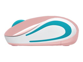 Logitech M187 - Ratón - óptico - 3 botones - inalámbrico - 2.4 GHz - receptor inalámbrico USB - Blossom