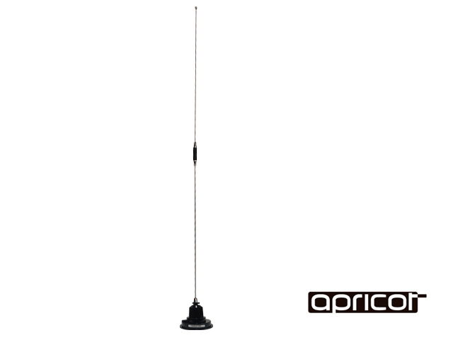 ANTENA P/MOVIL UHF APRICOT A1MUG03 450-470MHZ 75W 3DB