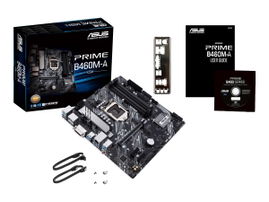 ASUS PRIME B460M-A - Placa base - micro ATX - Socket LGA1200 - B460 Chipset - USB 3.2 Gen 1 - Gigabit LAN - Tarjeta gráfica (CPU necesaria) - HD Audio (8-canales) ASUS PRIME B460M-A - Placa base - micro ATX - Socket LGA1200 - B460 Chipset - USB 3.2 Gen 1 - Gigabit LAN - Tarjeta gráfica (CPU necesaria) - HD Audio (8-canales)
