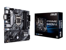 ASUS PRIME B460M-A - Placa base - micro ATX - Socket LGA1200 - B460 Chipset - USB 3.2 Gen 1 - Gigabit LAN - Tarjeta gráfica (CPU necesaria) - HD Audio (8-canales) ASUS PRIME B460M-A - Placa base - micro ATX - Socket LGA1200 - B460 Chipset - USB 3.2 Gen 1 - Gigabit LAN - Tarjeta gráfica (CPU necesaria) - HD Audio (8-canales)