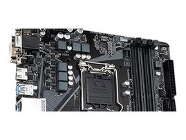 Gigabyte B460M DS3H - 1.0 - placa base - micro ATX - Socket LGA1200 - B460 Chipset - USB 3.2 Gen 1 - Gigabit LAN - Tarjeta gráfica (CPU necesaria) - HD Audio (8-canales)