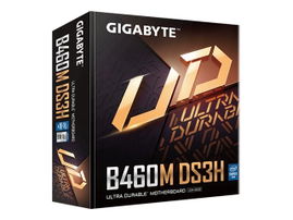 Gigabyte B460M DS3H - 1.0 - placa base - micro ATX - Socket LGA1200 - B460 Chipset - USB 3.2 Gen 1 - Gigabit LAN - Tarjeta gráfica (CPU necesaria) - HD Audio (8-canales)
