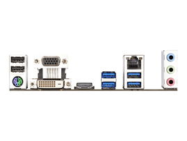 Gigabyte B460M DS3H - 1.0 - placa base - micro ATX - Socket LGA1200 - B460 Chipset - USB 3.2 Gen 1 - Gigabit LAN - Tarjeta gráfica (CPU necesaria) - HD Audio (8-canales)