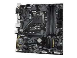 Gigabyte B460M DS3H - 1.0 - placa base - micro ATX - Socket LGA1200 - B460 Chipset - USB 3.2 Gen 1 - Gigabit LAN - Tarjeta gráfica (CPU necesaria) - HD Audio (8-canales)