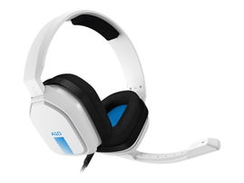 ASTRO A10 - Auricular - tamaño completo - cableado - conector de 3,5 mm - blanco - para Sony PlayStation 4, Sony PlayStation 4 Pro, Sony PlayStation 4 Slim, Sony PlayStation 5