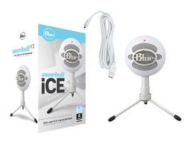 Blue Microphones Snowball ICE - Micrófono - USB - blanco