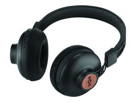House of Marley Positive Vibration 2 Wireless - Auriculares con diadema con micro - en oreja - Bluetooth - inalámbrico - negro exclusivo