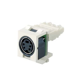 Módulo S-Vídeo punchdown - Blanco mate Módulo S-Vídeo punchdown - Blanco mate