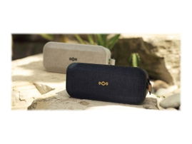 House of Marley No Bounds XL - Altavoz - para uso portátil - inalámbrico - Bluetooth - 20 vatios - 2 vías - negro exclusivo