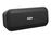 House of Marley No Bounds XL - Altavoz - para uso portátil - inalámbrico - Bluetooth - 20 vatios - 2 vías - negro exclusivo