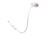 JBL T110 - Auriculares internos con micro - en oreja - cableado - conector de 3,5 mm - blanco