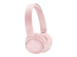 JBL TUNE 600BTNC - Auriculares con diadema con micro - en oreja - Bluetooth - inalámbrico - cancelación de sonido activo - rosa