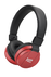 Klip Xtreme KHS-620 - Auriculares con diadema con micro - en oreja - Bluetooth - inalámbrico - rojo