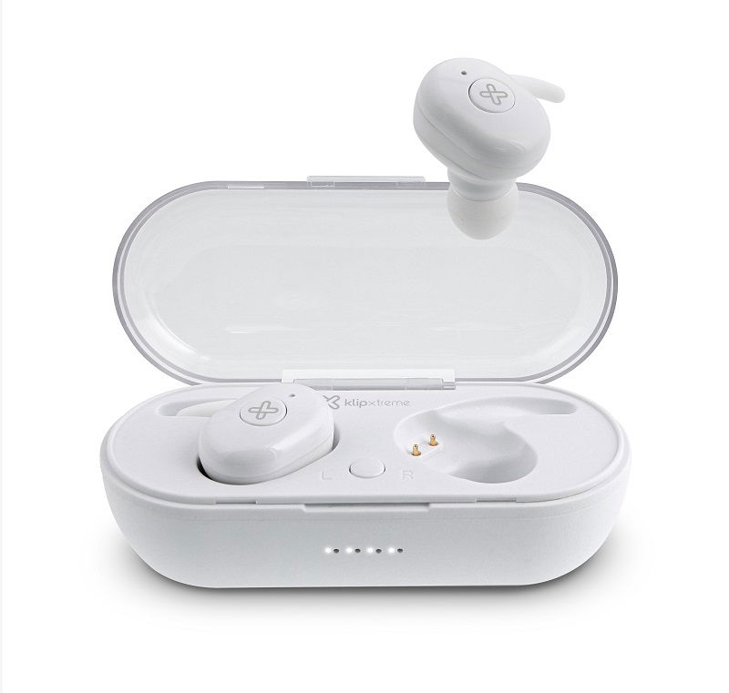 Klip Xtreme - KHS-706WH - Earphones - Para Home audio / Para Portable electronics / Para Tablet / Para Cellular phone - Wireless - TWS Blanco