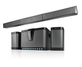 Klip Xtreme KSB-500 - Sound bar - Black & silver - 5.1Ch. Optical