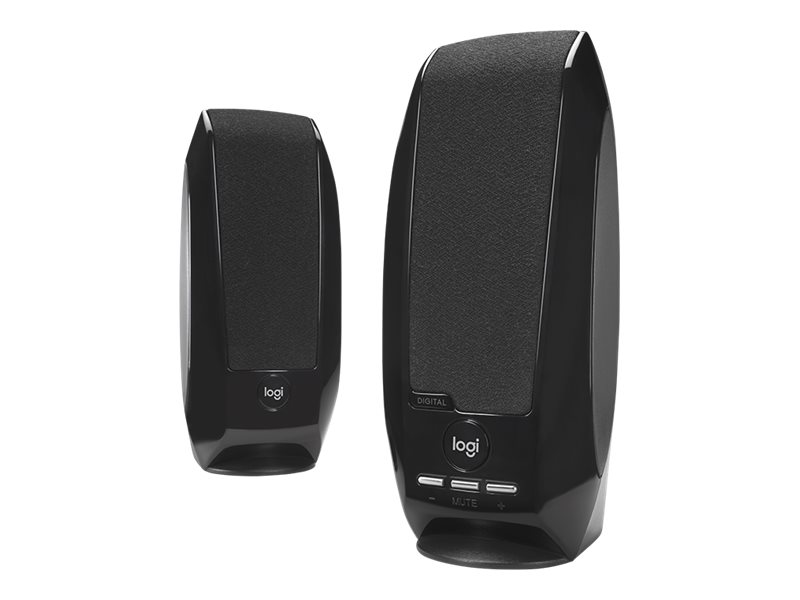 Logitech S150 Digital USB - Altavoces - para PC - USB - 1.2 vatios (Total) - negro