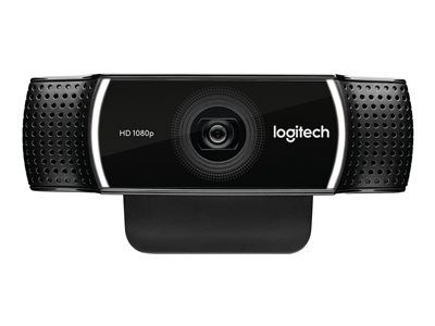 Logitech HD Pro Webcam C922 - Webcam - color - 720p, 1080p - audio - H.264