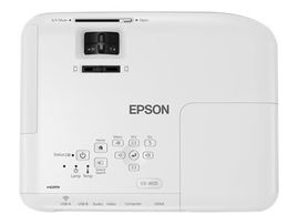 Epson PowerLite W05+ - Proyector 3LCD - portátil - 3300 lúmenes (blanco) - 3300 lúmenes (color) - WXGA (1280 x 800) - 16:10 - 720p - Wi-Fi