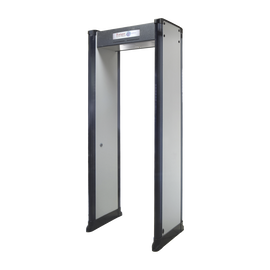 Arco Detector de Metales de 6 Zonas con Anclaje Integrado para Fijarse al Piso. Certificado por la Administración Federal de Aviación de EE. UU. (FAA)