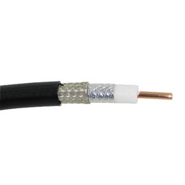 Carrete de 305m Cable Coaxial Serie RF-600, Conductor Central de Aluminio Sólido de 2.74 mm en Baño de Cobre Cal.10, 95% Blindaje Malla Trenzada de Cobre Estañado + 100% Cinta Duobond II, Aislamiento de polietileno de Alta D Carrete de 305m Cable Coaxial Serie RF-600, Conductor Central de Aluminio Sólido de 2.74 mm en Baño de Cobre Cal.10, 95% Blindaje Malla Trenzada de Cobre Estañado + 100% Cinta Duobond II, Aislamiento de polietileno de Alta D