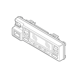 Front Panel Assy Replacement for KENWOOD Mobile Radios Model TK-780H/880H