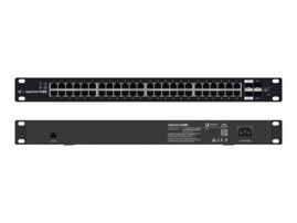 Ubiquiti EdgeSwitch 48 - Conmutador - Gestionado - 48 x 10/100/1000 (PoE+) + 2 x Gigabit SFP / 10 Gigabit SFP+ + 2 x SFP - montaje en rack - PoE+