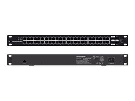 Ubiquiti EdgeSwitch 48 - Conmutador - Gestionado - 48 x 10/100/1000 (PoE+) + 2 x Gigabit SFP / 10 Gigabit SFP+ + 2 x SFP - montaje en rack - PoE+