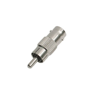 Conector adaptador BNC para cable coaxial RG59/RG6 hembra a cable de audio RCA macho Conector adaptador BNC para cable coaxial RG59/RG6 hembra a cable de audio RCA macho