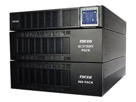 Forza Atlas FDC-106KMR-ISO - UPS (montaje en rack / externo) - AC 110-300 V - 6000 vatios - 6000 VA - 9 Ah - RS-232, USB - 2U - negro Forza Atlas FDC-106KMR-ISO - UPS (montaje en rack / externo) - AC 110-300 V - 6000 vatios - 6000 VA - 9 Ah - RS-232, USB - 2U - negro