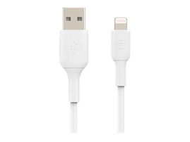 Belkin BoostCharge - Cable Lightning - Lightning macho a USB macho - 2 m - blanco