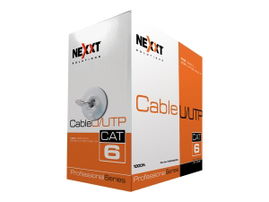 Nexxt - Cable al por mayor - 305 m - UTP - CAT 6 - sin halógenos, sólido - gris
