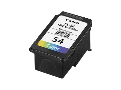 Canon CL-54 - 6.2 ml - color (cian, magenta, amarillo) - original - cartucho  de tinta - para PIXMA E401,
