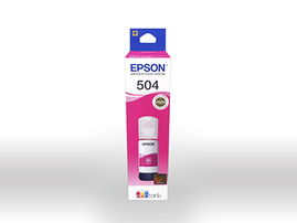 Epson 504 - 70 ml - magenta - original - recarga de tinta - para EcoTank L4150, L4260, L6161, L6171, L6191, L6270