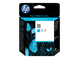 HP 11 - Cián - cabezal de impresión - para Business Inkjet 1000, 1100, 1200, 2300, 2800; DesignJet 110, 70; Officejet Pro K850