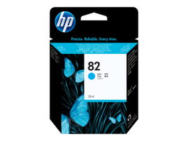 HP 82 - 69 ml - cián - original - DesignJet - cartucho de tinta - para DesignJet 111, 510, 510ps