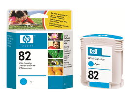 HP 82 - 69 ml - cián - original - DesignJet - cartucho de tinta - para DesignJet 111, 510, 510ps