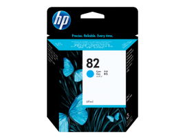 HP 82 - 69 ml - cián - original - DesignJet - cartucho de tinta - para DesignJet 111, 510, 510ps