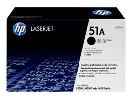 HP 51A - Negro - original - LaserJet - cartucho de tóner (Q7551A) - para LaserJet M3027, M3027x, M3035, M3035xs, P3005, P3005d, P3005dn, P3005n, P3005x