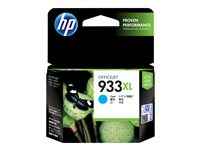 HP 933XL - 8.5 ml - Alto rendimiento - cián - original - cartucho de tinta - para Officejet 6100, 6600 H711a, 6700, 7110, 7510, 7610, 7612