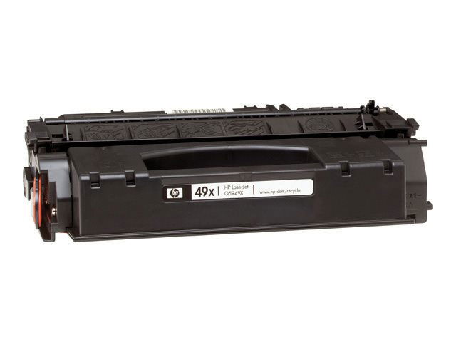 HP 49X - Alto rendimiento - negro - original - LaserJet - cartucho de tóner (Q5949X) - para LaserJet 1160, 1160Le, 1320, 1320n, 1320nw, 1320t, 1320tn, 3390, 3392