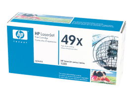 HP 49X - Alto rendimiento - negro - original - LaserJet - cartucho de tóner (Q5949X) - para LaserJet 1160, 1160Le, 1320, 1320n, 1320nw, 1320t, 1320tn, 3390, 3392