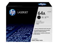 HP 64A - Negro - original - LaserJet - cartucho de tóner (CC364A) - para LaserJet P4014, P4015, P4515