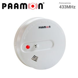 SENSOR DE HUMO Y TEMPERATURA PAAMON PM-SMKW100 INALAMBRICO/ ALCANCE DE DETECCION DE 80MTS CUADRADOS/ FRECUENCIA 433MHZ/ DIMENSIONES 128X33MM/ USO EN INTERIORES / COMPATIBLE CON TODOS LOS PANELES PAAMON / INCLUYE BATERÍA SENSOR DE HUMO Y TEMPERATURA PAAMON PM-SMKW100 INALAMBRICO/ ALCANCE DE DETECCION DE 80MTS CUADRADOS/ FRECUENCIA 433MHZ/ DIMENSIONES 128X33MM/ USO EN INTERIORES / COMPATIBLE CON TODOS LOS PANELES PAAMON / INCLUYE BATERÍA