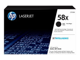 HP 58X - Gran capacidad - negro - original - LaserJet - cartucho de tóner (CF258X) - para LaserJet Pro M404dn, M404dw, M404n, M428fdw, MFP M428dw, MFP M428fdn, MFP M428fdw
