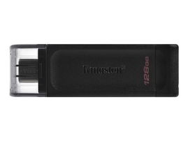 Kingston DataTraveler 70 - Unidad flash USB - 128 GB - USB-C 3.2 Gen 1