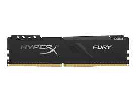 HyperX FURY - DDR4 - módulo - 32 GB - DIMM de 288 contactos - 3000 MHz / PC4-24000 - CL16 - 1.35 V - sin búfer - no ECC - negro