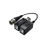 Kit de Transceptores (Baluns) TurboHD Hasta 4K / 5 MP / HD-TVI/HD-CVI/AHD/CVBS / Conector 100% COBRE / Con Cable RF Blindado